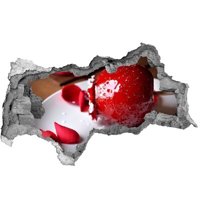 Samolepiaca nálepka Šťavnaté jahody v ruinách