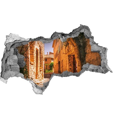 Fototapeta diera na stenu 3D Čaro stredovekej ulice