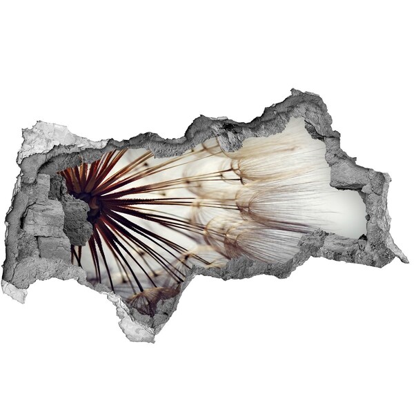 Samolepiaca diera nálepka Kvetinový sen v betóne