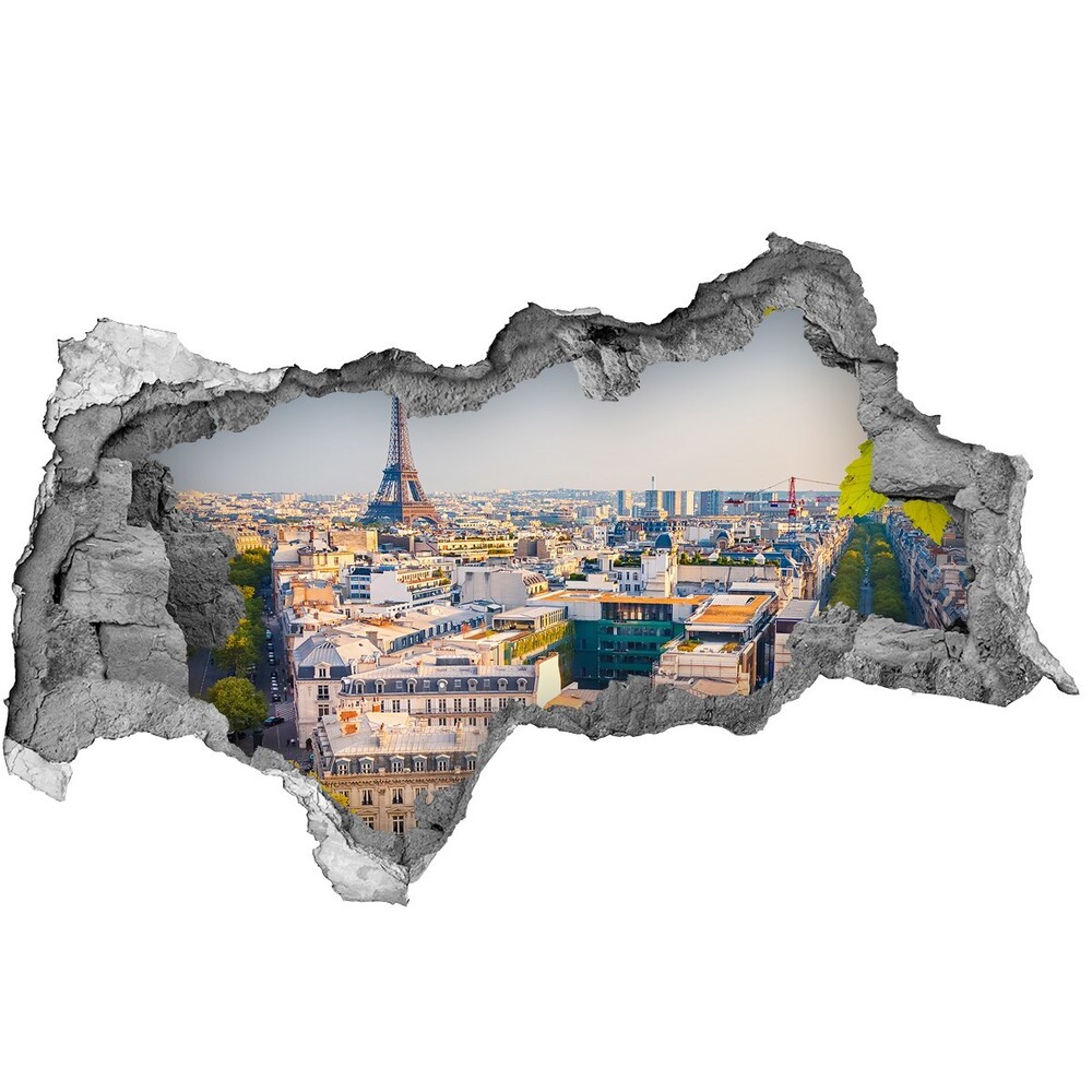 Fototapeta diera na stenu 3D nálepka Paríž