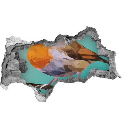 Diera 3D fototapeta nálepka Robin bird