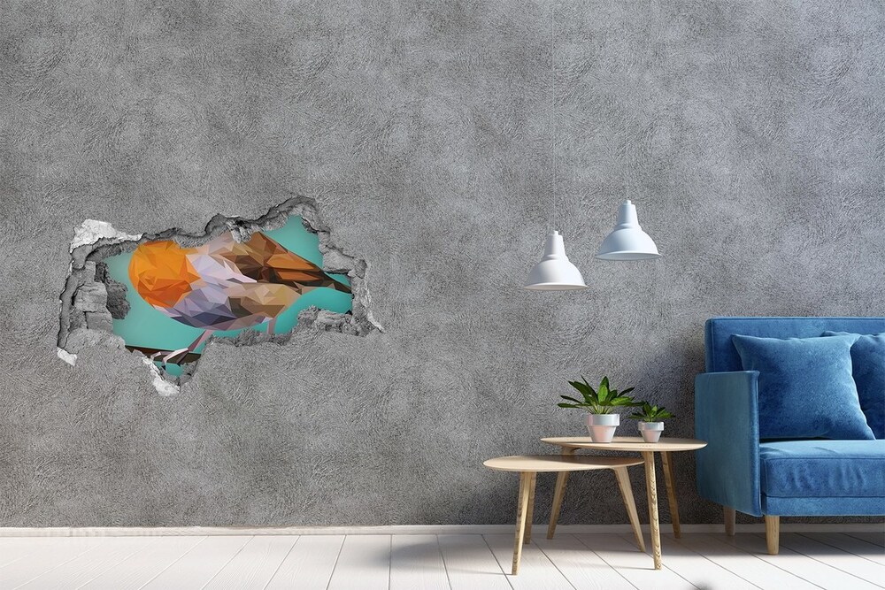 Diera 3D fototapeta nálepka Robin bird
