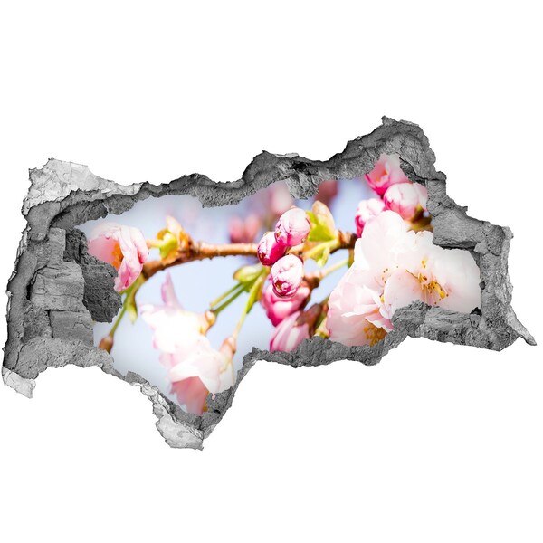 Samolepiaca diera na stenu Čerešňové kvety na jar