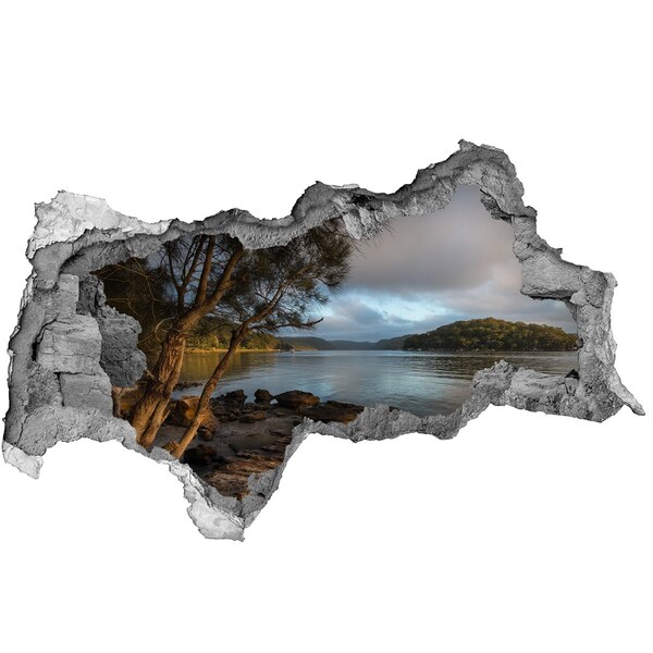 Nálepka fototapeta 3D výhľad Pokoj pri vode