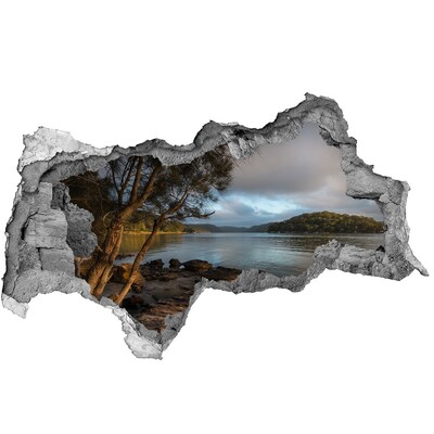 Nálepka fototapeta 3D výhľad Pokoj pri vode