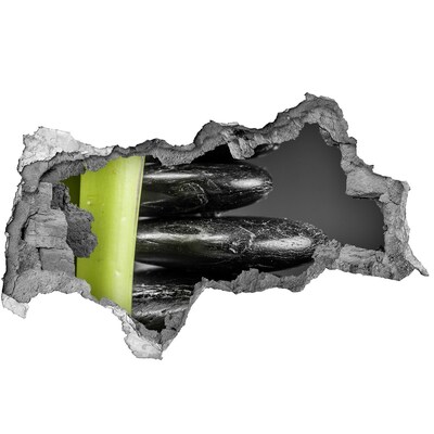 Samolepiaca diera nálepka betón kúpeľné kamene