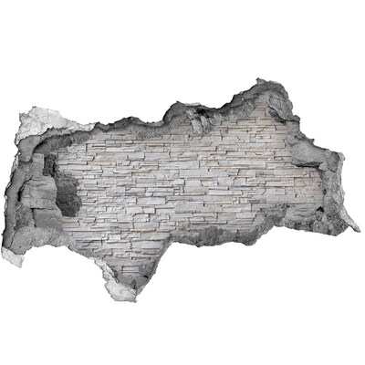 Fotoobraz diera na stenu Kamenná stena