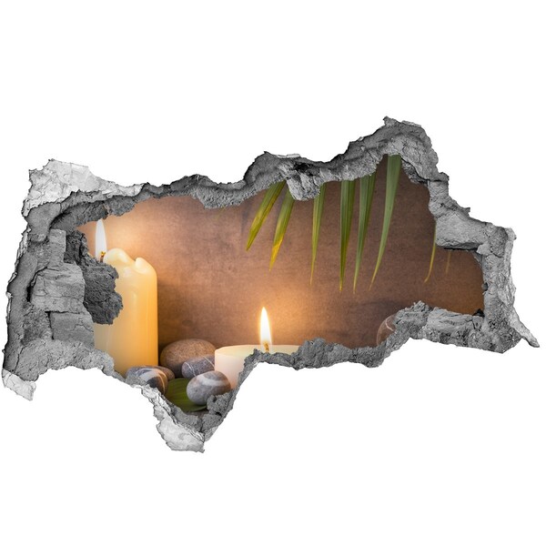 Fototapeta diera na stenu Relaxačný kúpeľný kútik