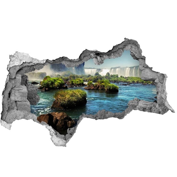 Nálepka fototapeta 3D výhľad Vodopád igaz
