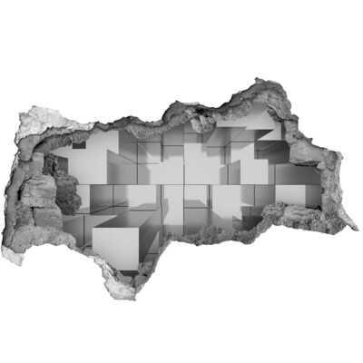 Diera 3D fototapeta nálepka Priestor v betóne