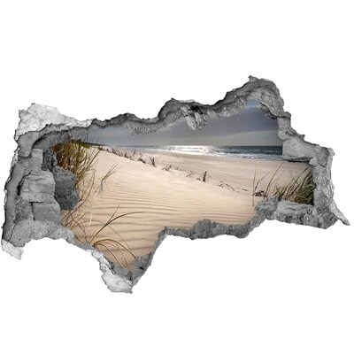 Nálepka fototapeta 3D výhľad Mrzeżyno beach