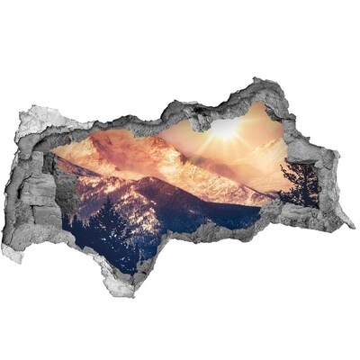 Nálepka fototapeta 3D výhľad Colorado mountains