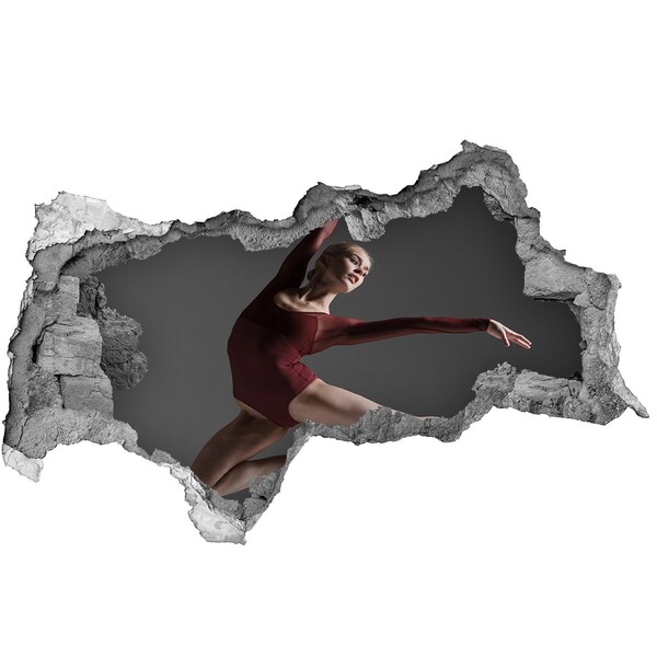 Foto fotografie diera na stenu Tanec v zrúcanej stene