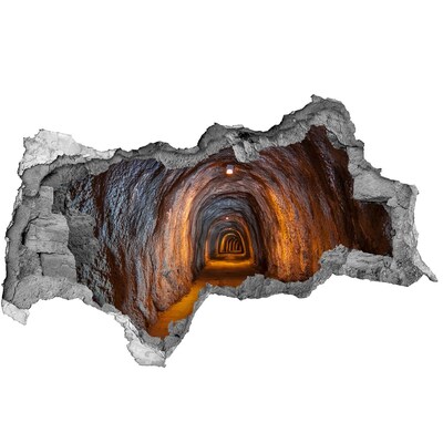 Fototapeta diera na stenu 3D Podzemné tunel