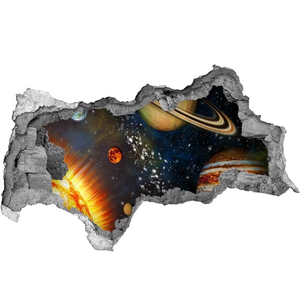 Foto fotografie diera na stenu Kozmická explózia