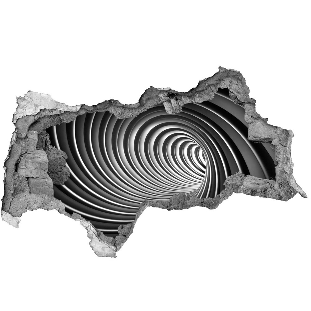 Samolepiaca diera múr 3D Abstraktné vír