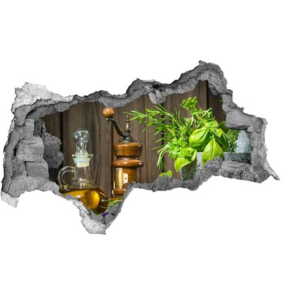 Samolepiaca nálepka Bylinkový kútik v kuchyni