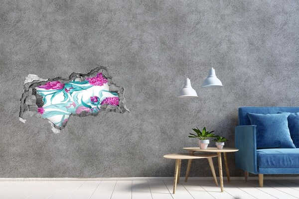 18D diera na stenu Kvetinová záhrada za múrom