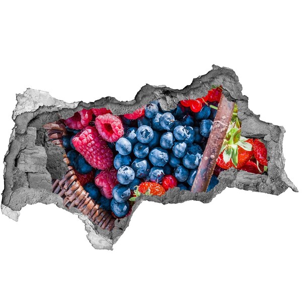 Samolepiaca nálepka Ovocná diera v stene