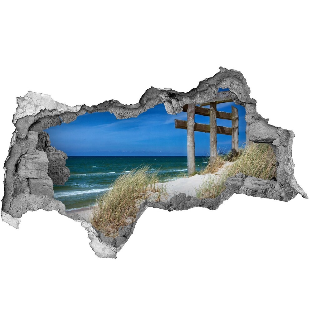 Nálepka fototapeta 3D na stenu Pobrežné duny