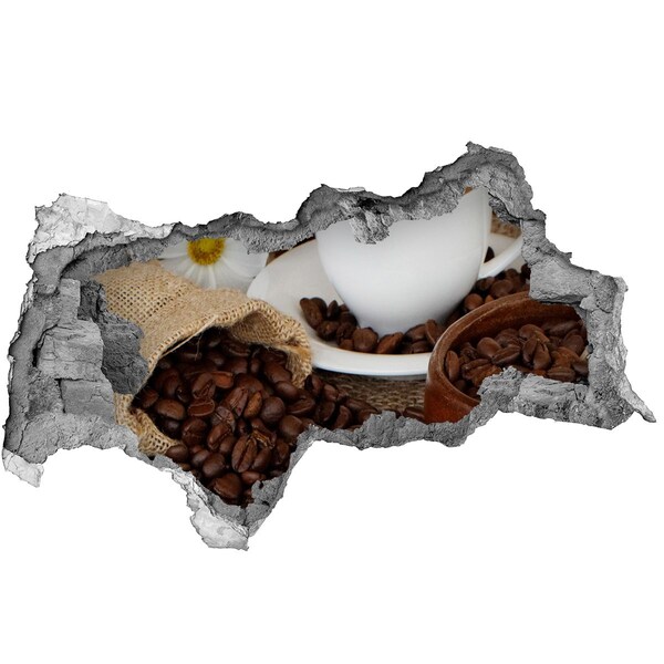 Samolepiaca nálepka betón Káva v pohodlí vášho domova