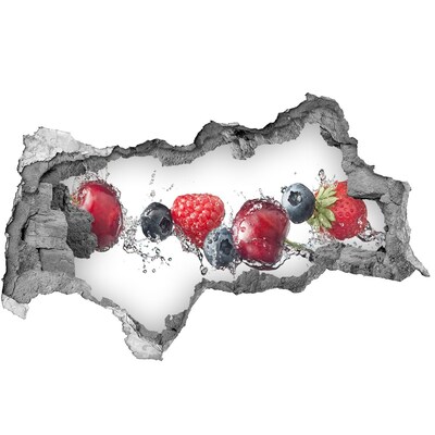 Samolepiaca nálepka betón Ovocný vodopád