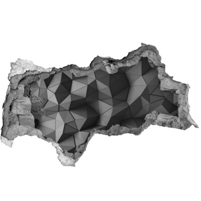 Samolepiaca diera múr Moderná diera v stene