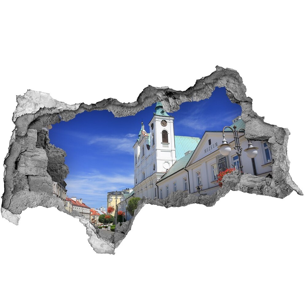 Fototapeta diera na stenu 3D Rzeszow poľsko