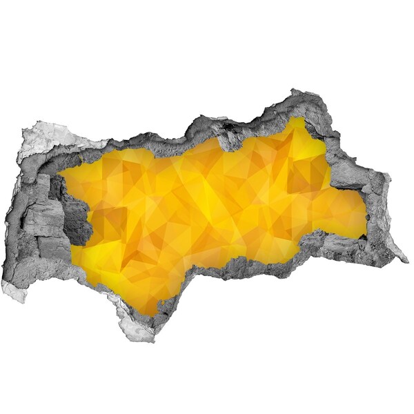 Samolepiaca diera múr Zlatá trhlina v stene