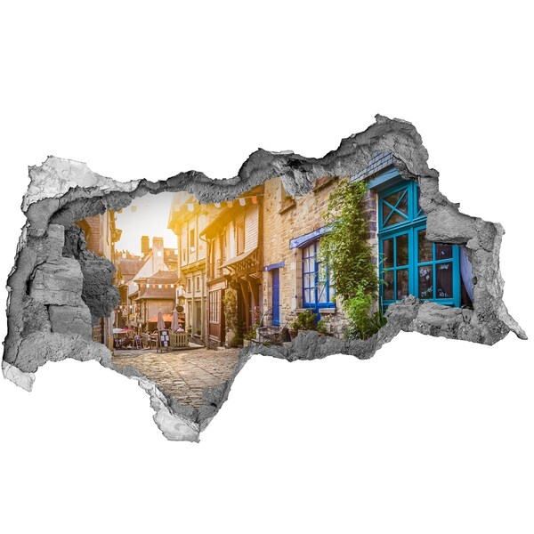 Fototapeta diera na stenu 3D Očarujúca ulica v meste