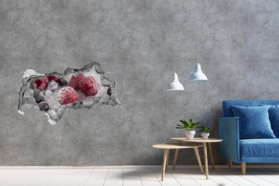 Samolepiaca nálepka Ovocný raj v útulnom prostredí