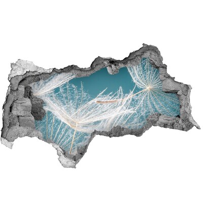 Samolepiaca diera nálepka Kvetinové sny za múrom