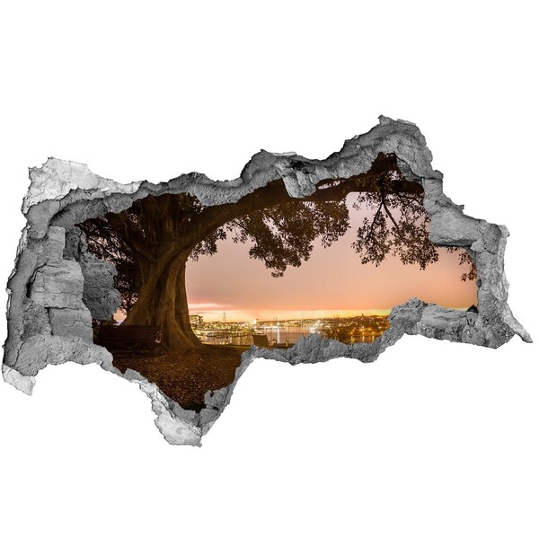 Nálepka fototapeta 3D na stenu Starý strom