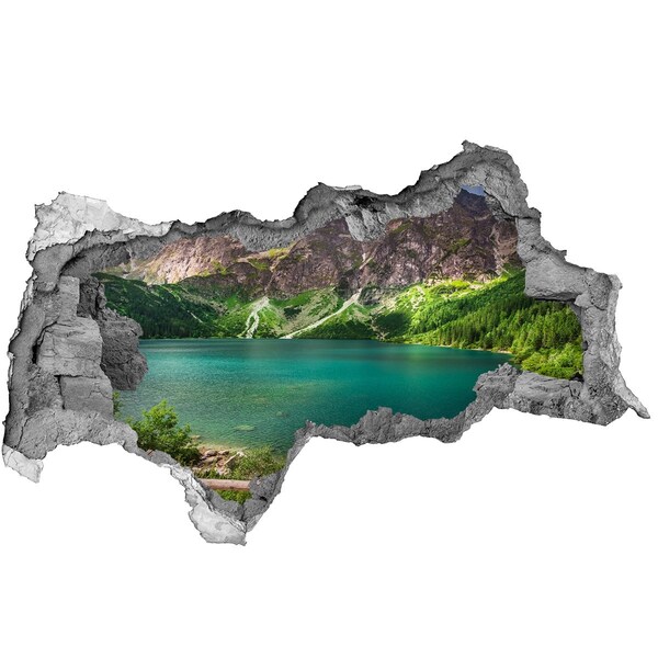 Nálepka fototapeta 3D na stenu Morské oko tatry