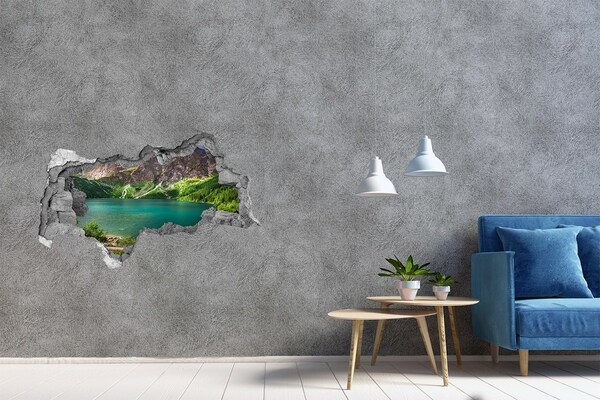 Nálepka fototapeta 3D na stenu Morské oko tatry