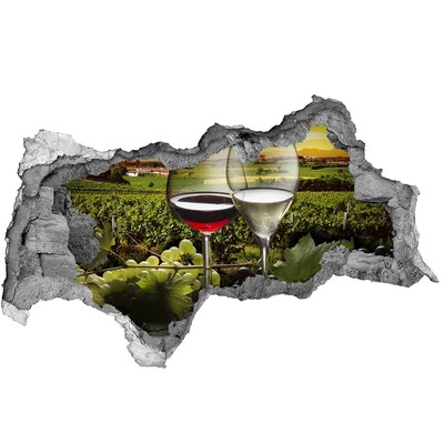 Samolepiaca nálepka Víno vo vinici