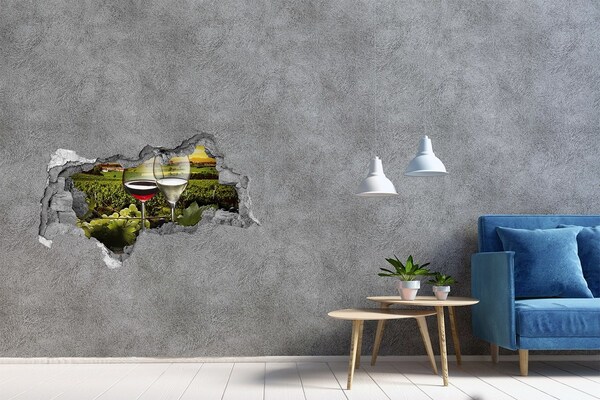 Samolepiaca nálepka Víno vo vinici