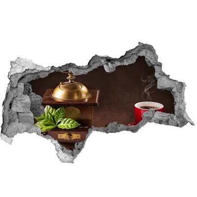 Samolepiaca nálepka betón Kávová oáza v srdci domova