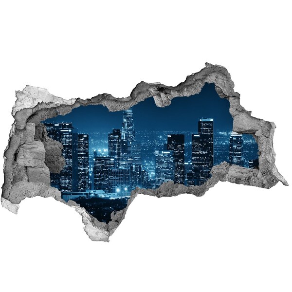 Fototapeta diera na stenu 3D Nočný pohľad na Los Angeles
