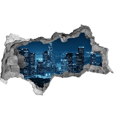 Fototapeta diera na stenu 3D Nočný pohľad na Los Angeles