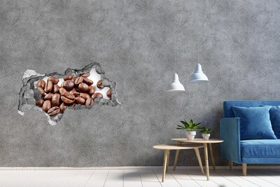 Fototapeta diera na stenu 3D Kávové zrná