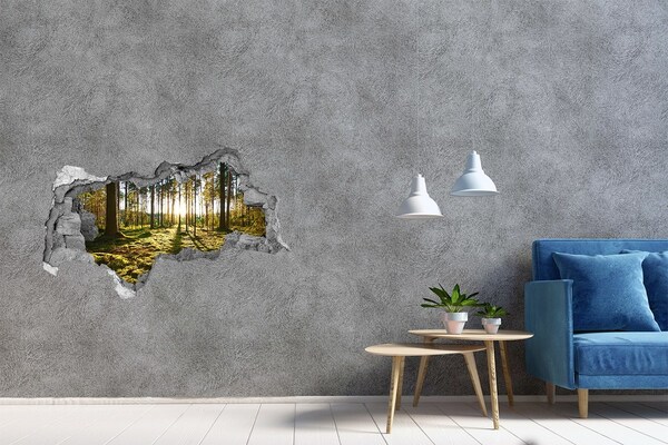 Nálepka fototapeta 3D na stenu Borovica lesná