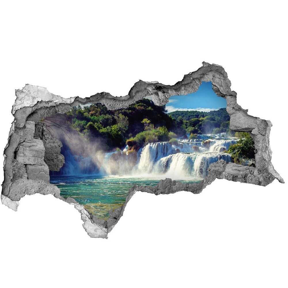 Diera 3D foto tapeta nálepka Krka vodopády
