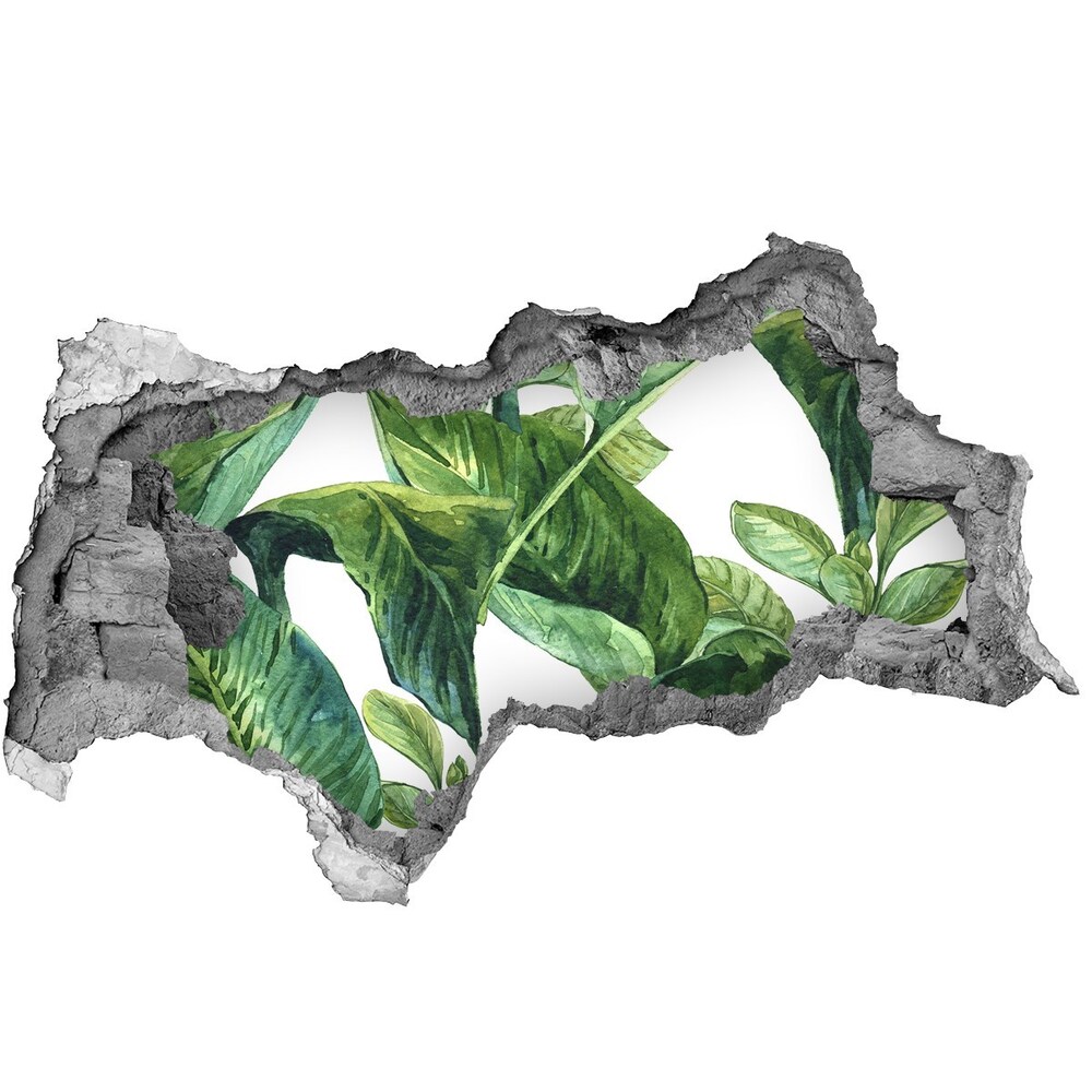 Diera 3D foto tapeta nálepka Listy
