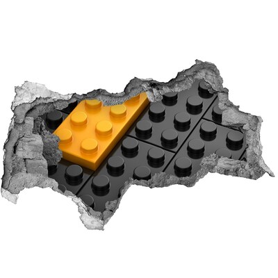 Fototapeta diera na stenu 3D Lego tehly