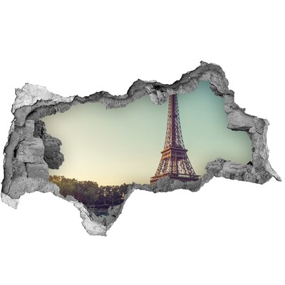 Nálepka fototapeta 3D na stenu Eiffelova veža v paríži