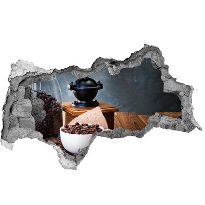 Fototapeta diera na stenu Káva v domácej kaviarni