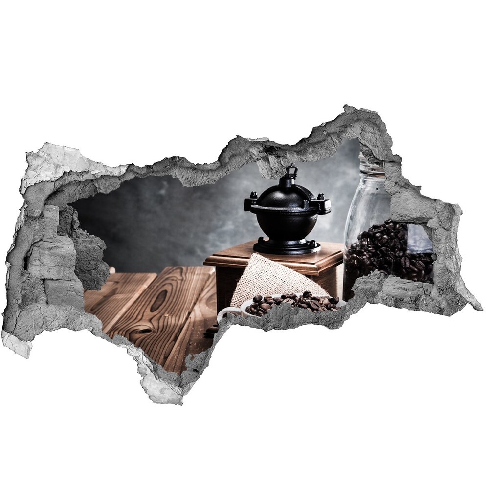 Diera 3D foto tapeta nálepka Mlynček na kávu