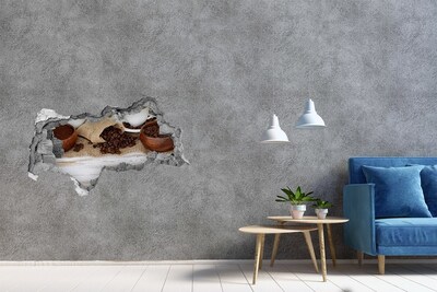 Nálepka fototapeta 3D na stenu Šálka kávy