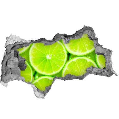 Nálepka 3D diera na stenu samolepiaca Limes